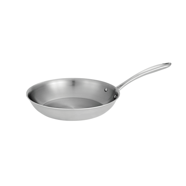 TRAMONTINA Tri-Ply Clad 10 in Stainless Steel Fry Pan EasyOptionXY LLC