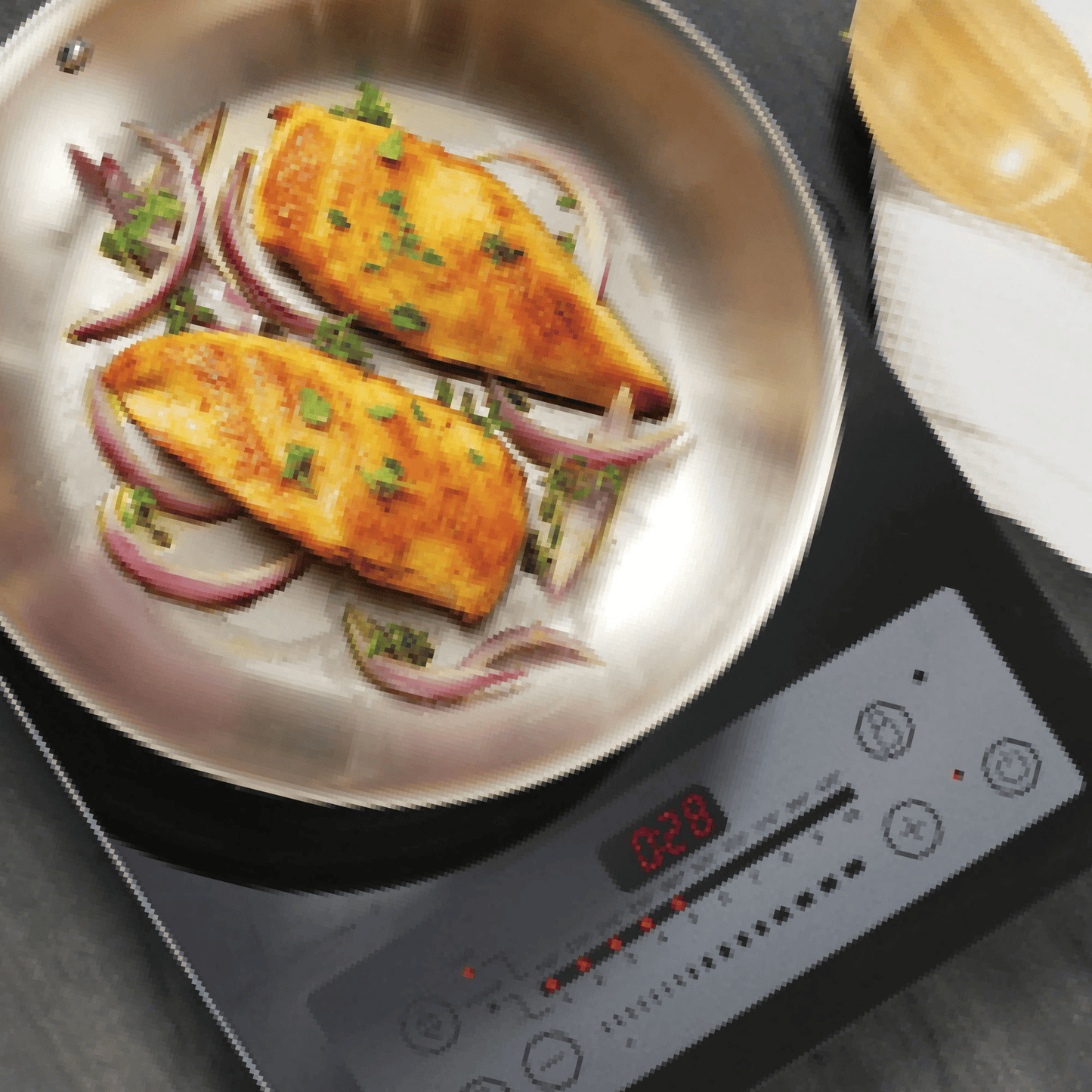 TRAMONTINA Tri-Ply Clad 10 in Stainless Steel Fry Pan EasyOptionXY LLC