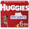 Huggies Little Movers Wetness Indicator Hypoallergenic Diapers Size 6; Count 84 EasyOptionXY LLC