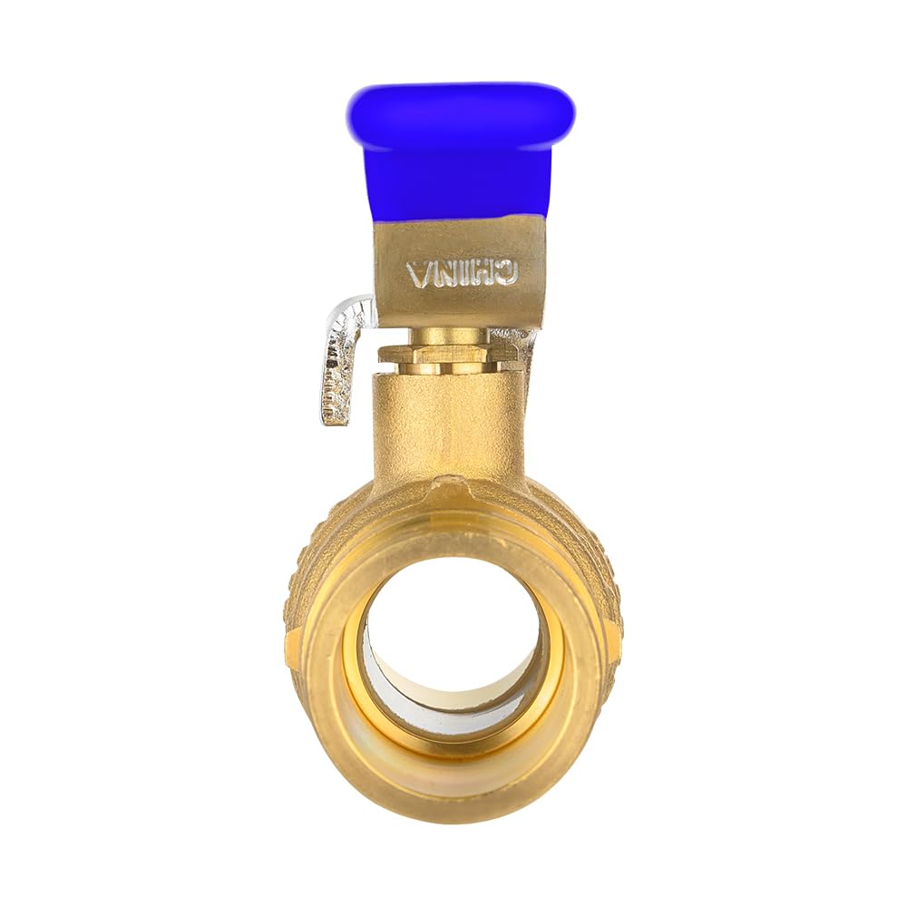 1" PEX Expansion Ball Valve, Blue (Lead Free)