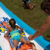 WOW Sports Single Lane Backyard Lawn Slide with Attached Pool Jupiter Gear