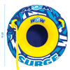 WOW Sports Surge Tarpaulin-Bottom Snow Tube Jupiter Gear