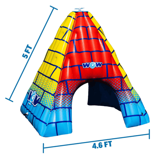 WOW Watersports 5.5ft Rainbow Pyramid Backyard Sprinkler Jupiter Gear