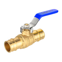1" PEX Expansion Ball Valve, Blue (Lead Free) Plumbingsell
