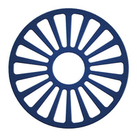 Tramontina Gourmet Enameled Cast Iron 7-inch Round Trivet Gradated Cobalt EasyOptionXY LLC