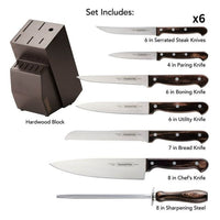 Tramontina 13 Piece Knife Set EasyOptionXY LLC