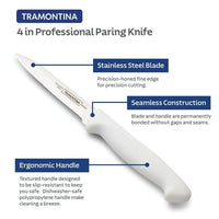 Tramontina Pro-Series 4" Kitchen Paring Knife EasyOptionXY LLC