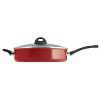 Tramontina Everyday 5 Quart Red Non-Stick Covered Jumbo Cooker EasyOptionXY LLC
