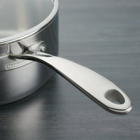 Tri-Ply Clad 2 Qt Covered Stainless Steel Sauce Pan EasyOptionXY LLC