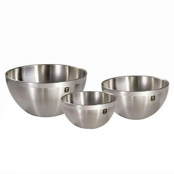 Tramontina 3 Pk Stainless Steel Mixing Bowls EasyOptionXY LLC