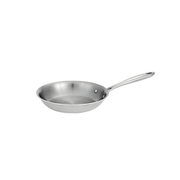 Tri-Ply Clad 8 in Stainless Steel Fry Pan EasyOptionXY LLC