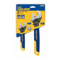 Irwin Industrial Tool 2078700 Adjustable Wrench Set 2 Count EasyOptionXY LLC