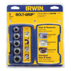 IRWIN BOLT-GRIP Assorted Sizes Steel Bolt Extractor Set 5 pc. EasyOptionXY LLC
