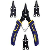 IRWIN 2078900 Vise Grip Convertible Snap Ring Pliers Kit EasyOptionXY LLC