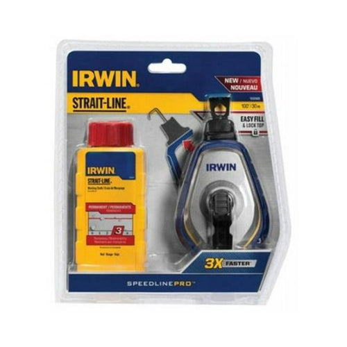 Irwin Industrial Tool 205602 100 ft. Pro Red Chalk Reel 1932888 EasyOptionXY LLC