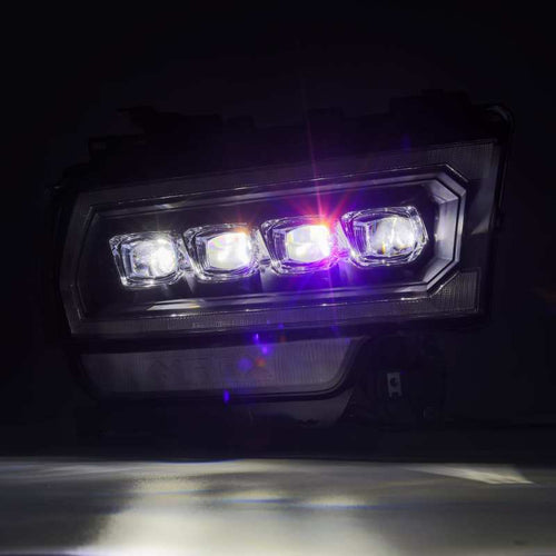 AlphaRex 19-24 Ram 2500/3500/4500/5500 NOVA-Series LED Projector Headlights Black OffRoadUSA.com
