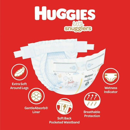 Huggies Little Movers Baby Diapers Size 7; Count 68 EasyOptionXY LLC