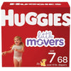Huggies Little Movers Baby Diapers Size 7; Count 68 EasyOptionXY LLC