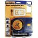 IRWIN 2-3/4 in. L Bi-Metal Door Lock Installation Kit 1 pc. EasyOptionXY LLC