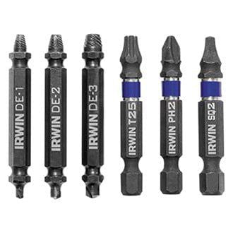 Irwin 1876225 - Impact SCREW-GRIP 6-Piece Double-Ended Screw Extractor Set EasyOptionXY LLC