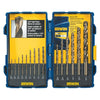 IRWIN 316015 - 15-Piece Cobalt HSS Straight Shank Fractional Drill Bit Pro Set EasyOptionXY LLC