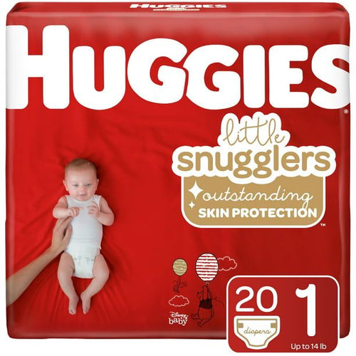 Huggies Little Snugglers Baby Diapers Size 1; Count 20 EasyOptionXY LLC