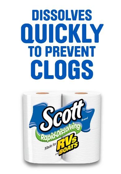 Scott Rapid-Dissolving Toilet Paper, 12 Regular Rolls EasyOptionXY LLC
