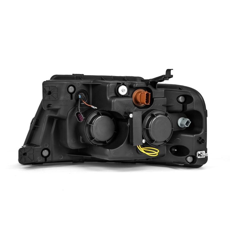 AlphaRex 04-08 Ford F150 / 06-08 Lincoln Mark LT LUXX-Series LED Projector Headlights Alpha-Black