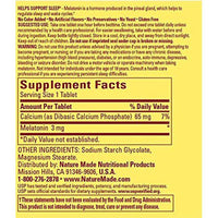 Nature Made Melatonin Tablets, Value Size, 3 Mg, 240 Count EasyOptionXY LLC