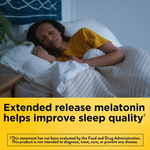 Nature Made Melatonin 4mg Extended Release Tablets, 100% Drug Free Sleep Aid, 90 Count EasyOptionXY LLC
