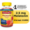 Nature Made Melatonin 2.5 mg Gummies, 100% Drug Free Sleep Aid for Adults, 80 Count EasyOptionXY LLC