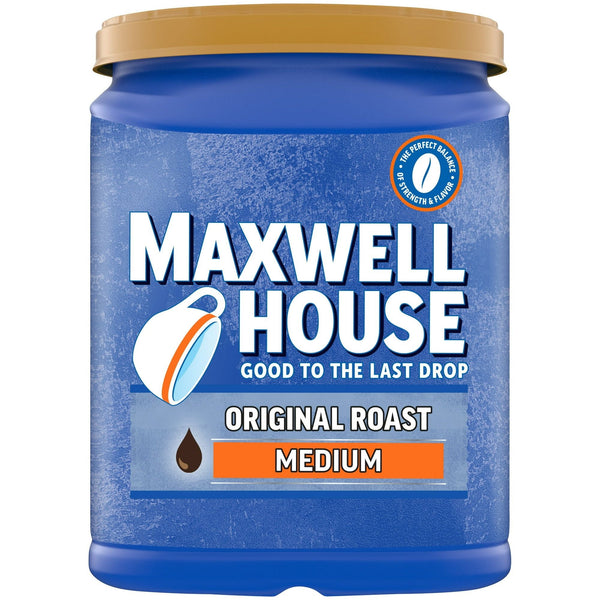 Maxwell House Original Roast Ground Coffee, 42.5 oz Canister EasyOptionXY LLC