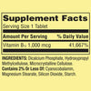 Spring Valley Timed-Release Vitamin B12 Tablets, 1,000 mcg, 60 Count EasyOptionXY LLC