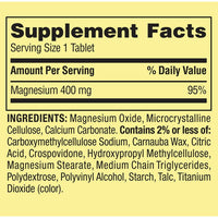 Spring Valley Magnesium Bone & Muscle Health Dietary Supplement Tablets, 400 mg, 250 Count EasyOptionXY LLC