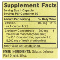 Spring Valley Extra Strength Cranberry Dietary Supplement Capsules, 15,000mg Equivalent, 60 Count EasyOptionXY LLC