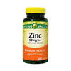 Spring Valley Zinc Immune Support Dietary Supplement Caplets, 50 mg, 200 Count EasyOptionXY LLC