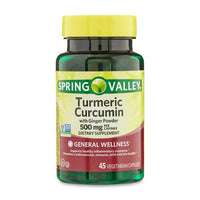 SV Turmeric Curcumin 500mg 45ct EasyOptionXY LLC