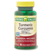Spring Valley Turmeric Curcumin with Ginger Powder General Wellness Dietary Supplement Vegetarian Capsules, 500 mg, 90 Count EasyOptionXY LLC