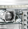 AlphaRex 11-16 Ford Super Duty PRO-Series Halogen Projector Headlights Chrome OffRoadUSA.com