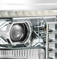 AlphaRex 11-16 Ford Super Duty PRO-Series Halogen Projector Headlights Chrome OffRoadUSA.com