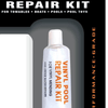 WOW Watersports Vinyl PVC Repair Kit For Boating Tubes Air Mattresses Inflatable Rafts Jupiter Gear