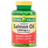 Spring Valley Norwegian Salmon Heart Health Dietary Supplement Softgels, 1,000 mg, 120 Count EasyOptionXY LLC