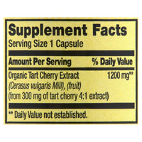 Spring Valley Tart Cherry Extract Antioxidant Support Dietary Supplement Vegetarian Capsules, 1,200 mg, 90 Count EasyOptionXY LLC