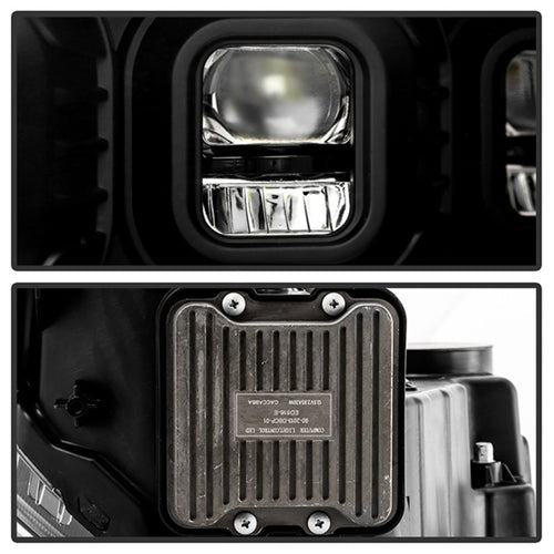 Spyder 19-22 Dodge Ram 2500/3500 (Halogen Model Only) Proj. Headlights (PRO-YD-DR19HDHALAP-SEQ-BK) OffRoadUSA.com