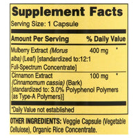 Spring Valley Blood Sugar Support Dietary Supplement Vegetarian Capsules, 30 Count EasyOptionXY LLC