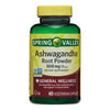 Spring Valley Ashwagandha Root Powder General Wellness Dietary Supplement Vegetarian Capsules, 500 mg, 60 Count EasyOptionXY LLC