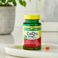 Spring Valley CoQ10 Dietary Supplement, 50 mg, 30 Count EasyOptionXY LLC