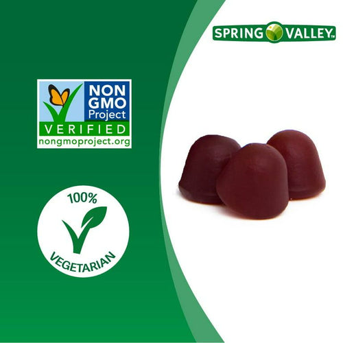 Spring Valley Non GMO KSM-66 Ashwagandha Vegetarian Gummies, Cherry, 60 Count EasyOptionXY LLC