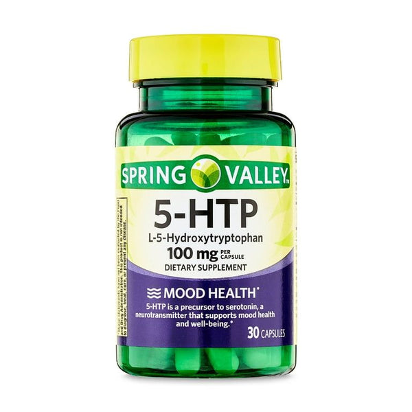 Spring Valley 5-HTP Capsules, 100 mg, 30 Count EasyOptionXY LLC