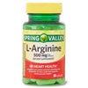 Spring Valley L-Arginine Amino Acid Supplements, 500 mg, 50 Count EasyOptionXY LLC